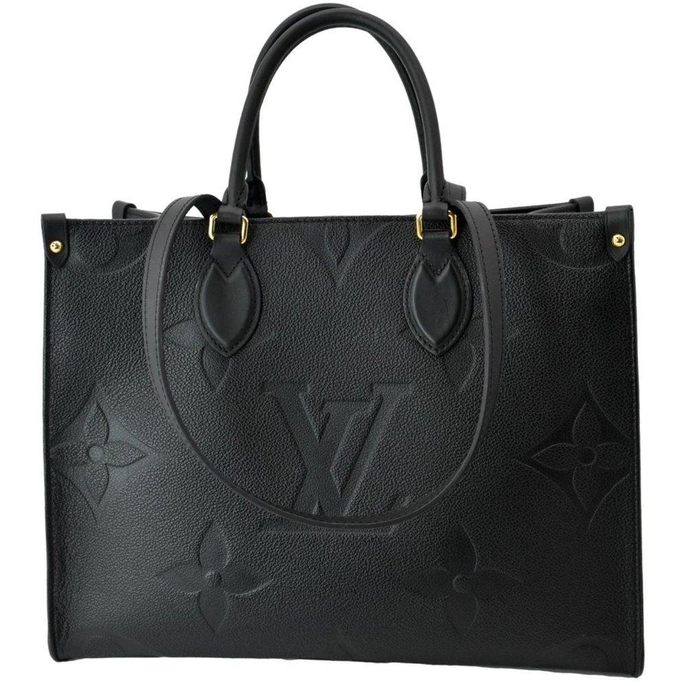 Louis Vuitton OnTheGo mm Black Monogram Empreinte - Black